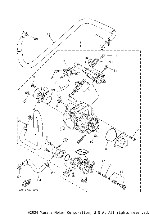 THROTTLE BODY ASSY 1