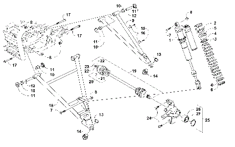 FRONT SUSPENSION ASSEMBLY [301148]