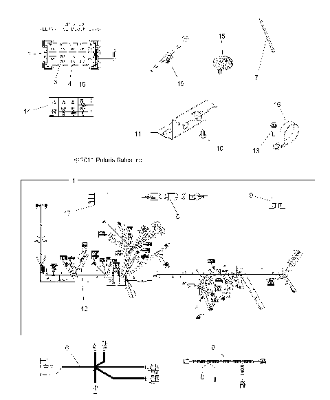 ELECTRICAL, HARNESS - A12ZN5EAD/EAH/EAL/EAM/EAO/EAT (49ATVHARNESS12SPEPS550)