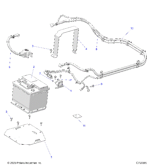 ELECTRICAL, BATTERY - R25MAA57B1 (C733395)