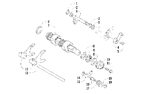 GEAR SHIFTING ASSEMBLY [92314]
