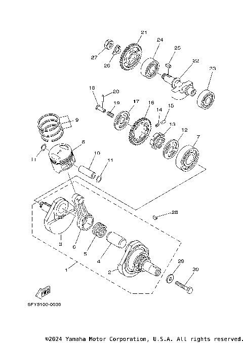 CRANKSHAFT & PISTON
