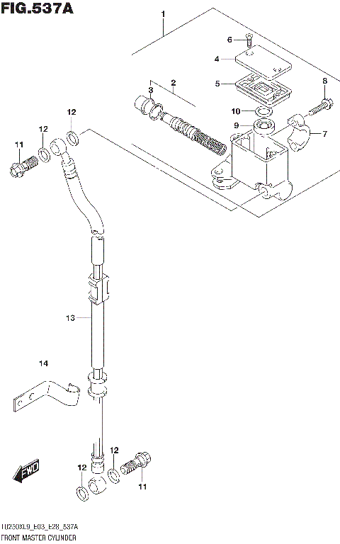 FRONT MASTER CYLINDER