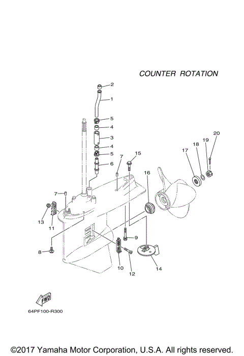 LOWER CASING DRIVE 4