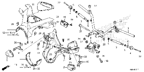 HANDLEBAR@HANDLE COVER