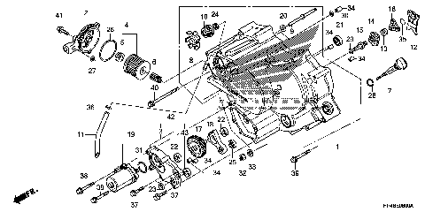 FRONT CRANKCASE COVER