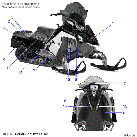 BODY, DECAL, SP - S26AJB6RSL/REL (603102)
