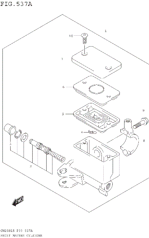 FRONT MASTER CYLINDER