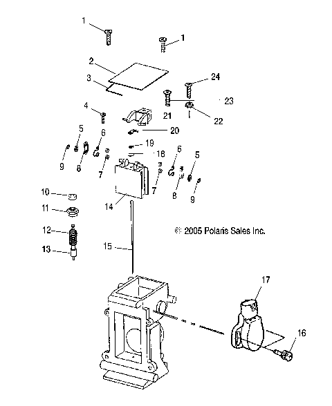 ENGINE, CARBURETOR, UPPER - S07PK6FS/FE/PM6FS/PM6FSA (4997399739D01)