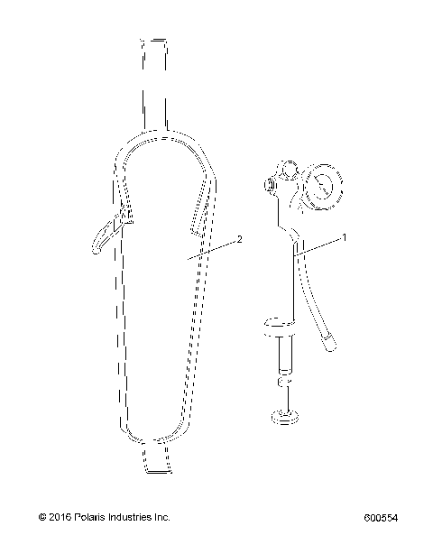SUSPENSION, AIR PUMP-SHOCK - S18DDE8PSL/PEL (600554)