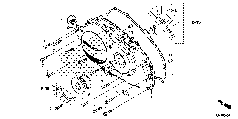 RIGHT CRANKCASE COVER