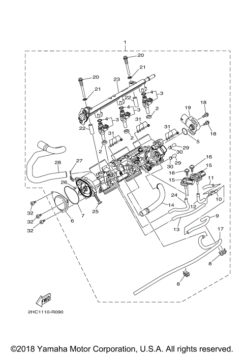 THROTTLE BODY ASSY 1