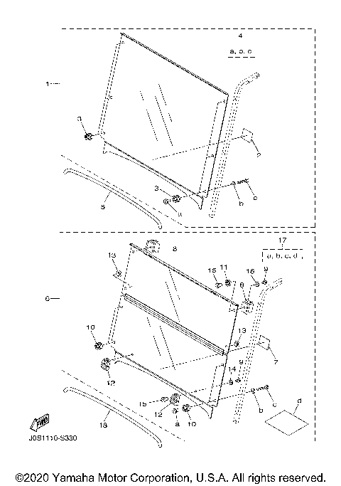 ALTERNATE FOR WINDSHIELD