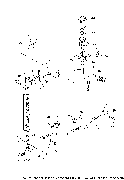 REAR MASTER CYLINDER