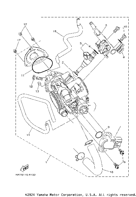 THROTTLE BODY ASSY 1