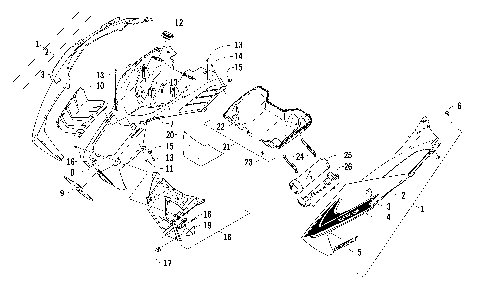 HOOD AND AIR INTAKE ASSEMBLY [98726]