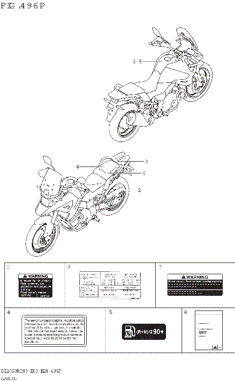 LABEL (DL1050RJ:E03)