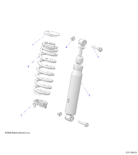 SUSPENSION, FRONT SHOCK - R23TAA99A1/B1/TAE99A1/A9/B1/B9 (C701218-02)