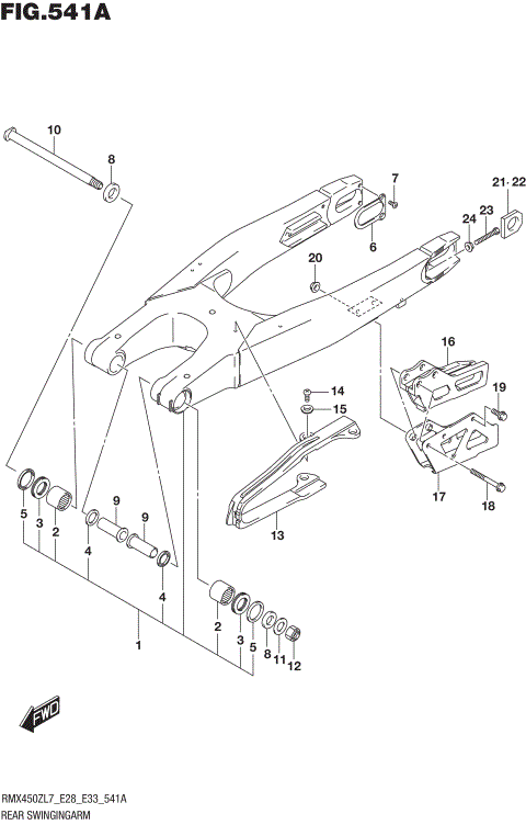 REAR SWINGINGARM