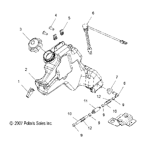 ENGINE, OIL BOTTLE - S08PB6FS/FE (49SNOWOILBOTTLE086008BALL)