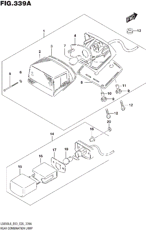 REAR COMBINATION LAMP