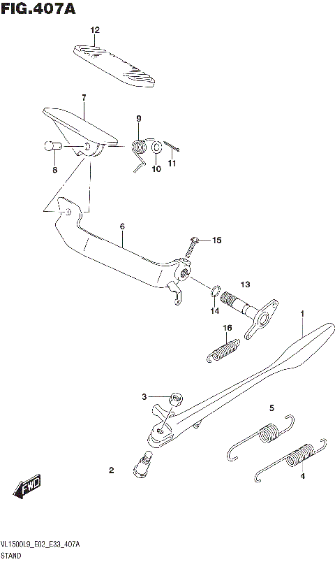 STAND (VL1500BL9 E03)