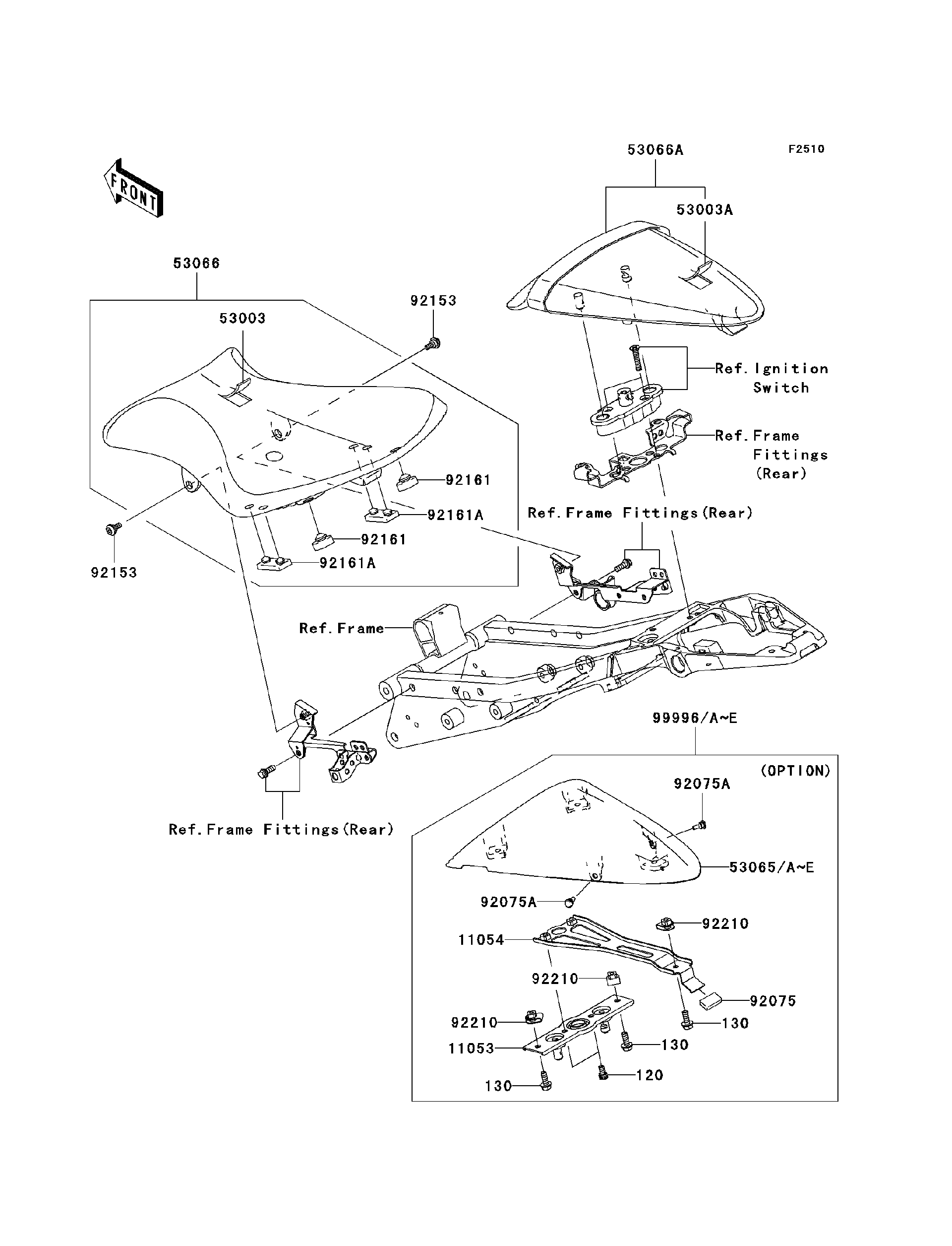 2007 Kawasaki Motorcycles Parts-Finder Diagrams | Rocky