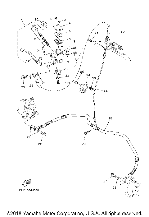 FRONT MASTER CYLINDER