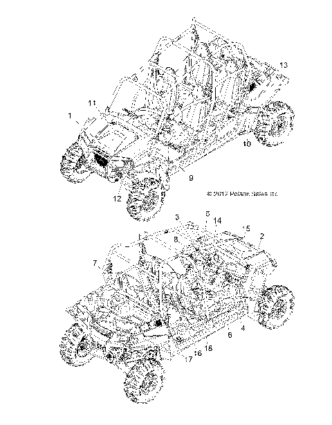 BODY, DECALS - R13XT87AA/9EAK (49RGRDECAL13RZRXP4)