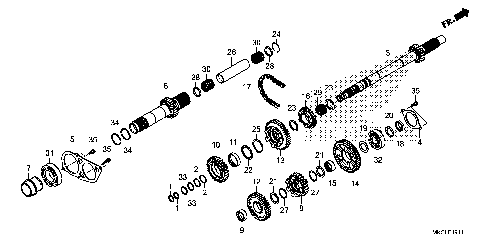 TRANSMISSION (MAINSHAFT)