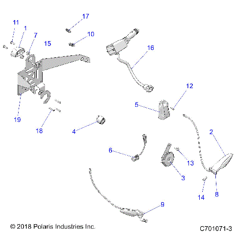 ELECTRICAL, ACCESSORY COMPONENTS - Z20ASS99C2/CH/FH (C701071-3)