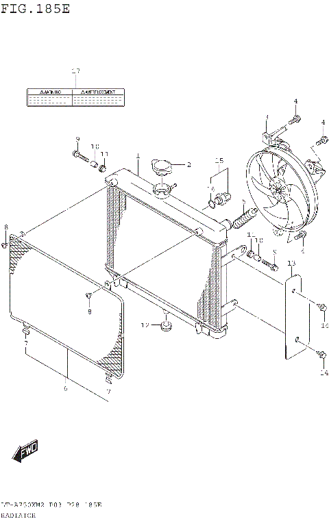 RADIATOR (LT-A750XPM2 P28)