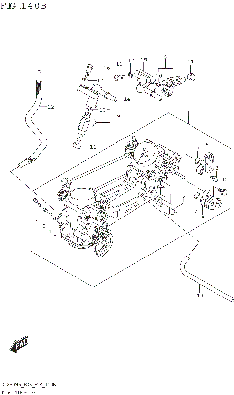 THROTTLE BODY ((E03,E28))
