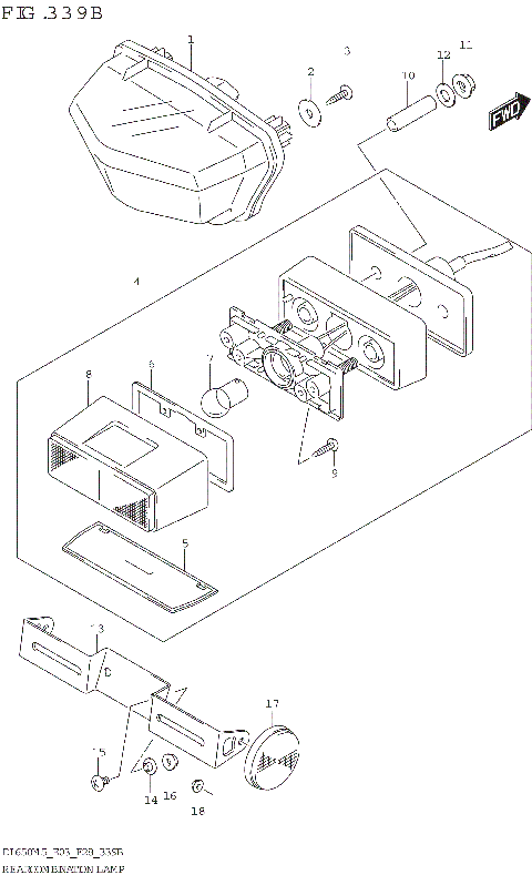 REAR COMBINATION LAMP