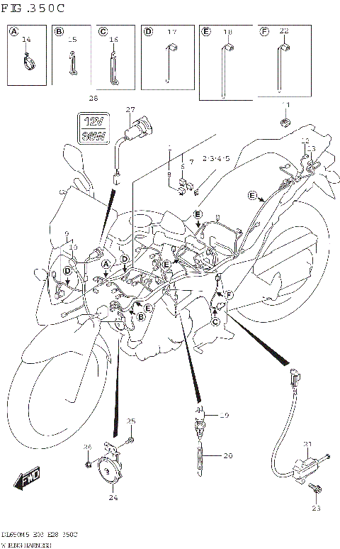 WIRING HARNESS (E33)