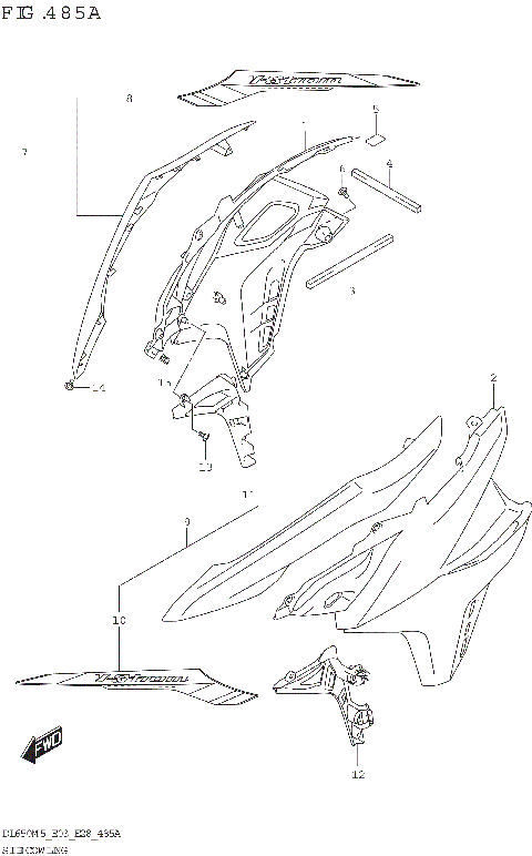 SIDE COWLING (DL650A)