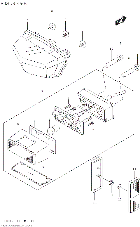 REAR COMBINATION LAMP