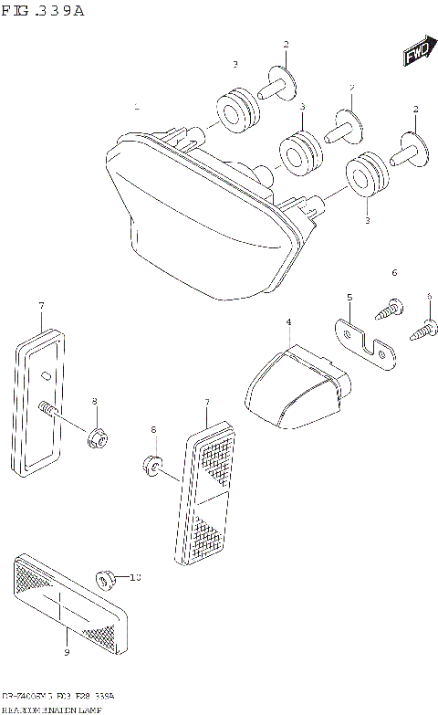 REAR COMBINATION LAMP