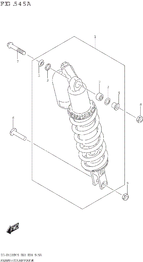 REAR SHOCK ABSORBER