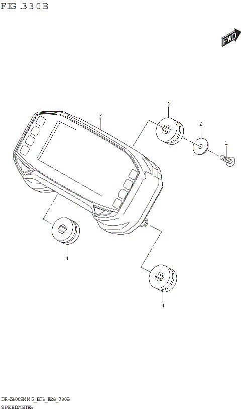 SPEEDOMETER (E03,E33)
