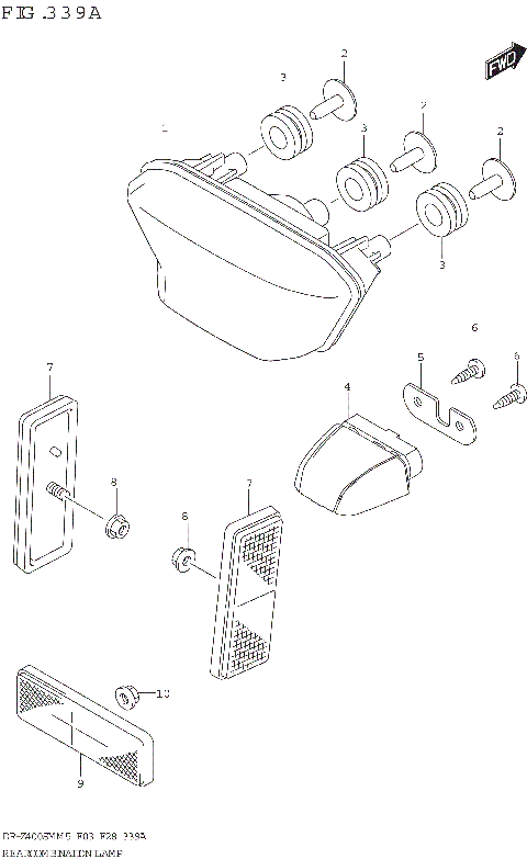 REAR COMBINATION LAMP