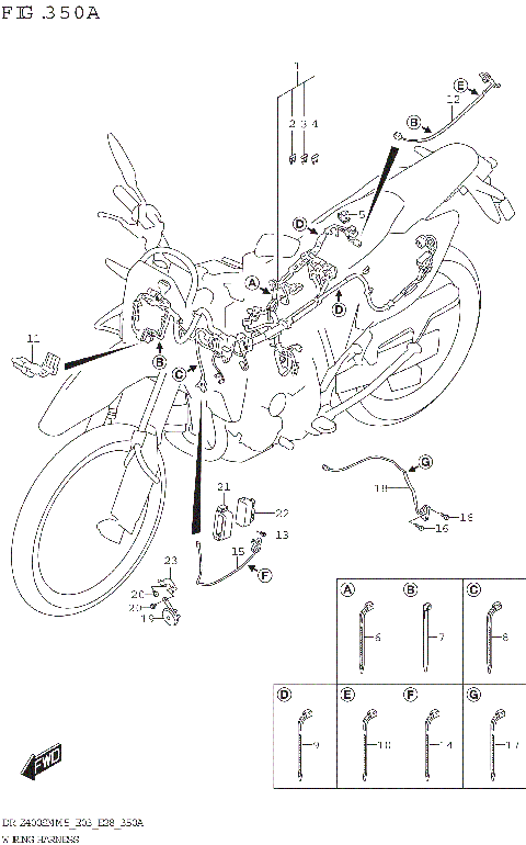 WIRING HARNESS (E03,E28)