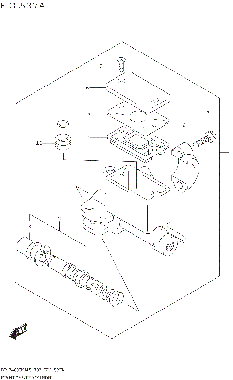 FRONT MASTER CYLINDER