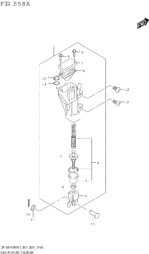 REAR MASTER CYLINDER