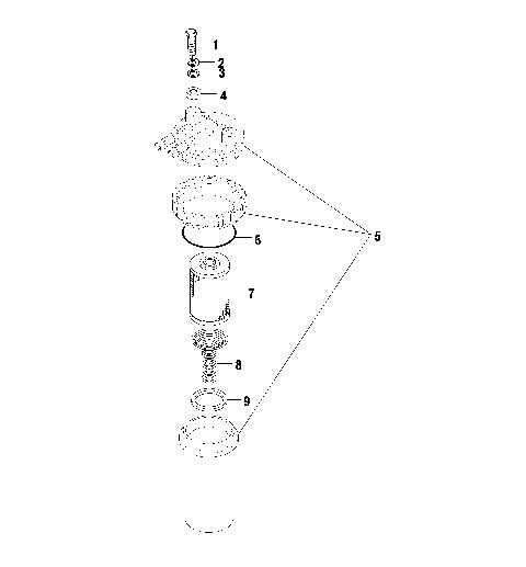 FUEL/WATER SEPARATOR - W014697D (4964806480C005)
