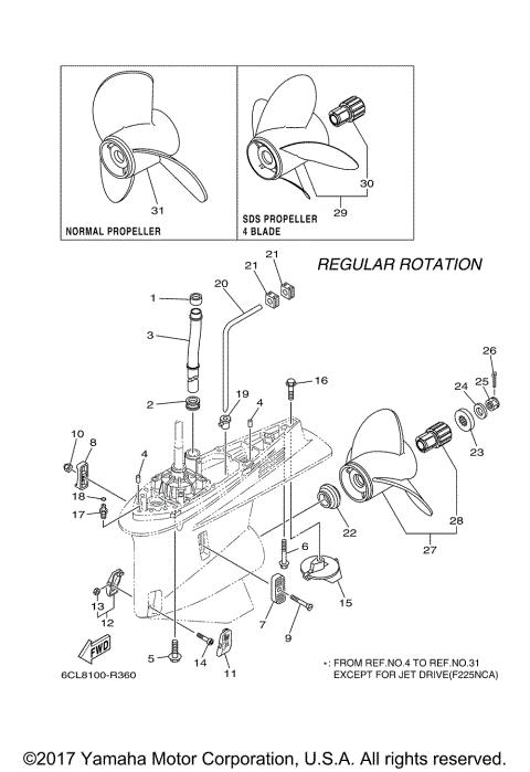 LOWER CASING DRIVE 2