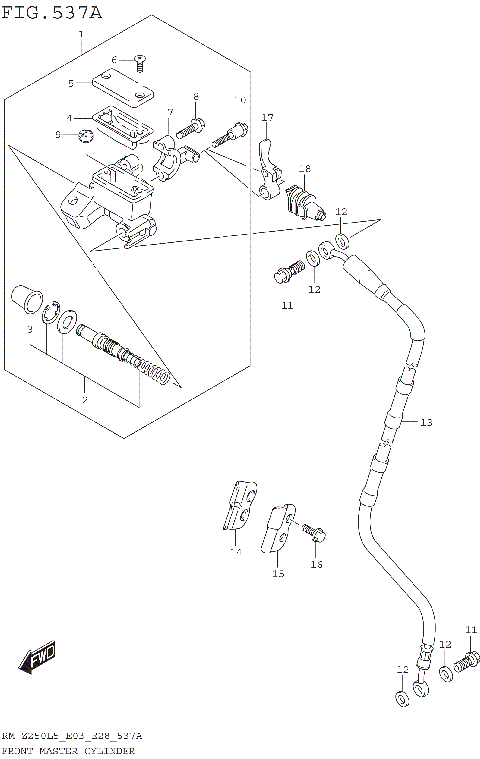 FRONT MASTER CYLINDER