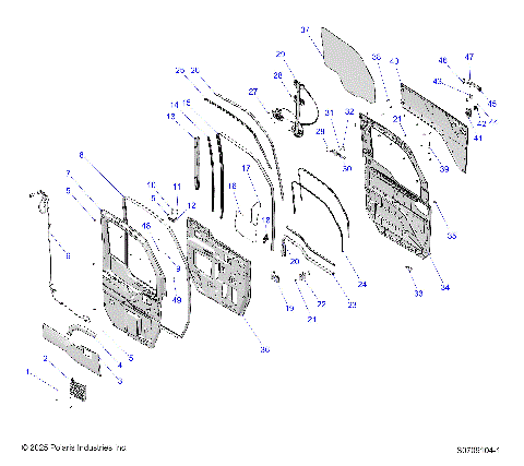 BODY, DOORS, FRONT - R26X6T1RBL