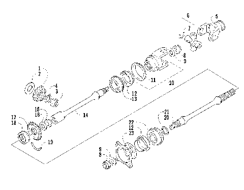 SECONDARY DRIVE ASSEMBLY [81192]