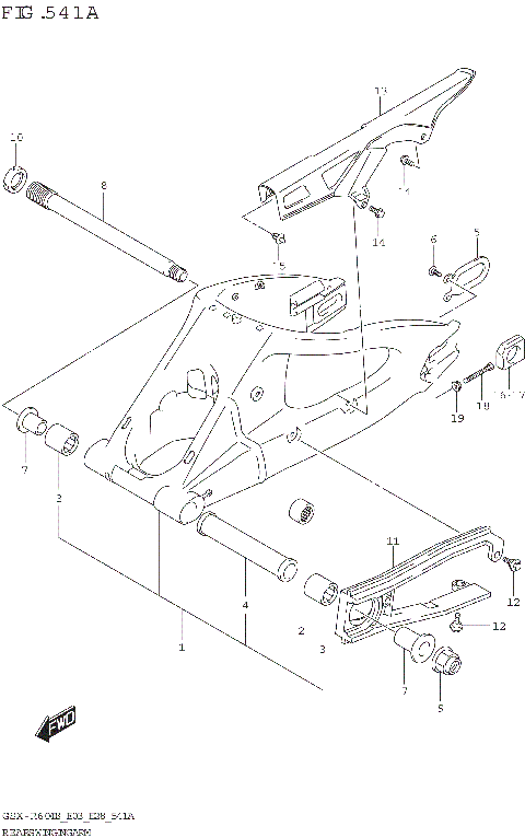 REAR SWINGINGARM